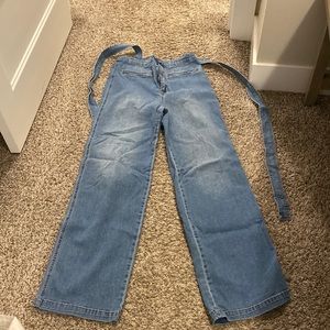Billabong High of Summer Jeans w Overall Straps